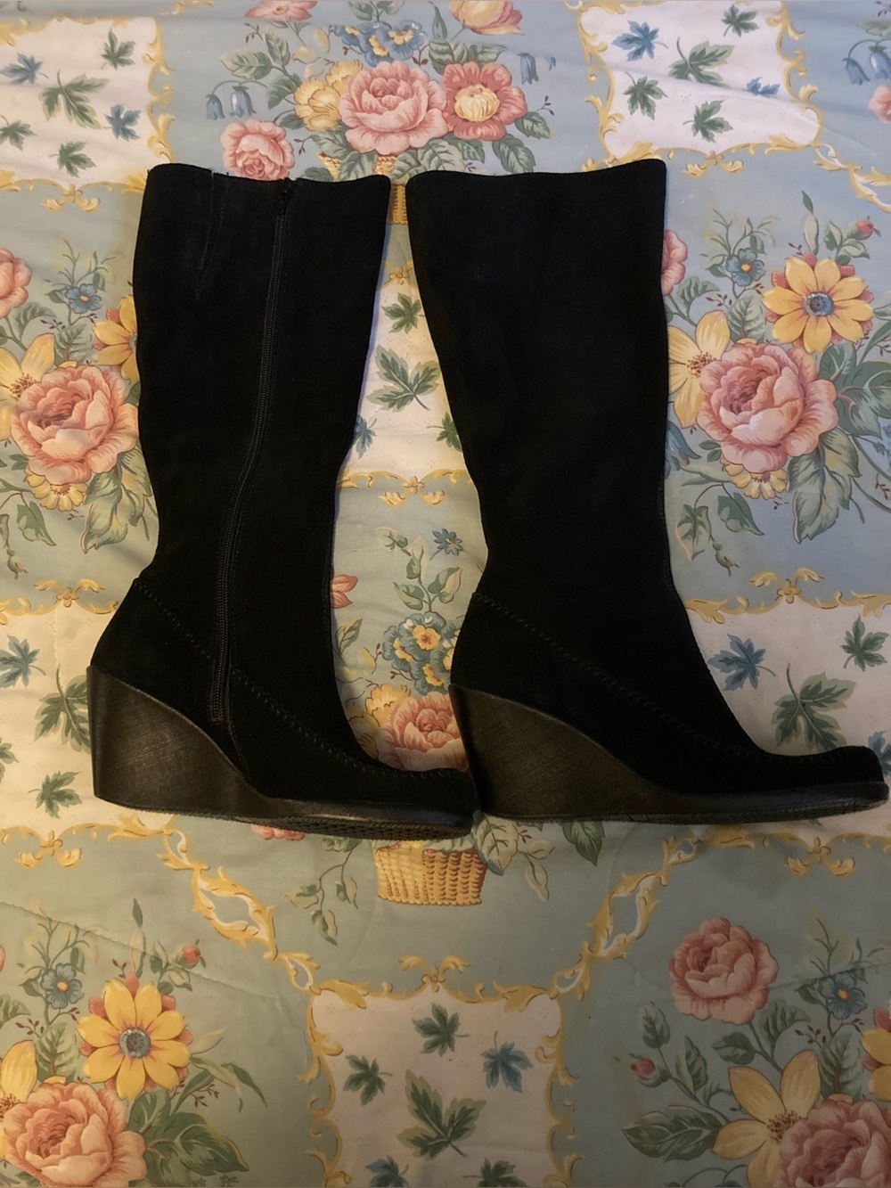 Black Aerosoles Wedge Boots